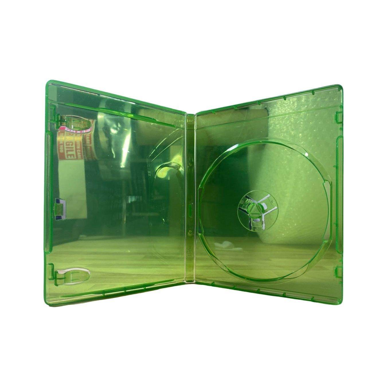 Xbox One Translucent Green Video Game Replacement Shell Storage Case -