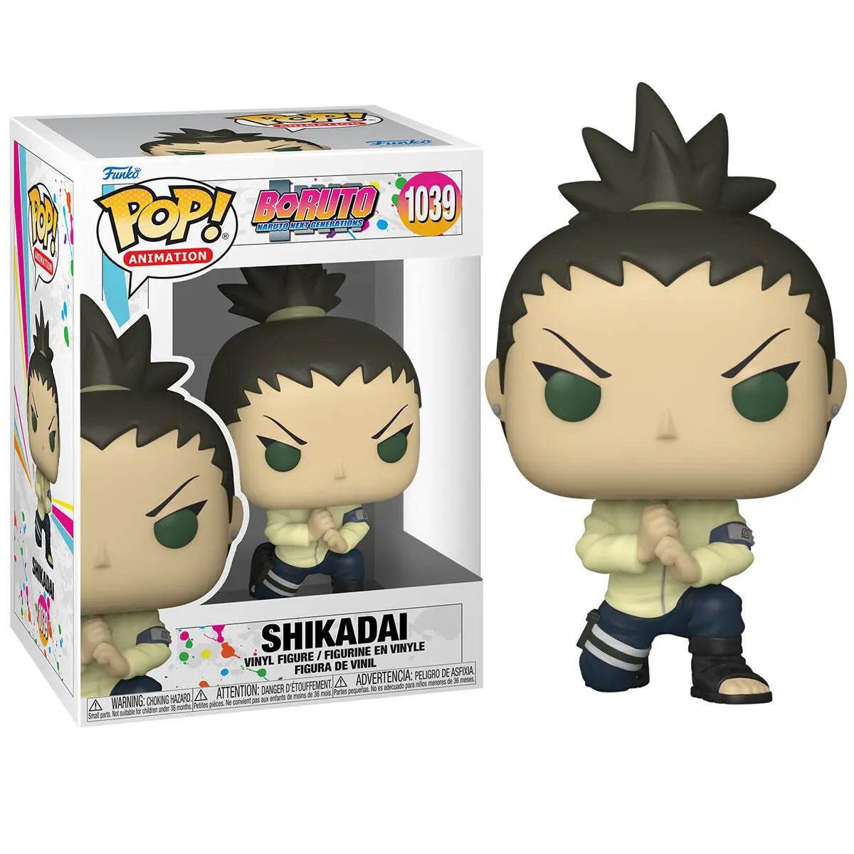 Funko POP 1039: Boruto Naruto Next Generations Shikadai Figure -