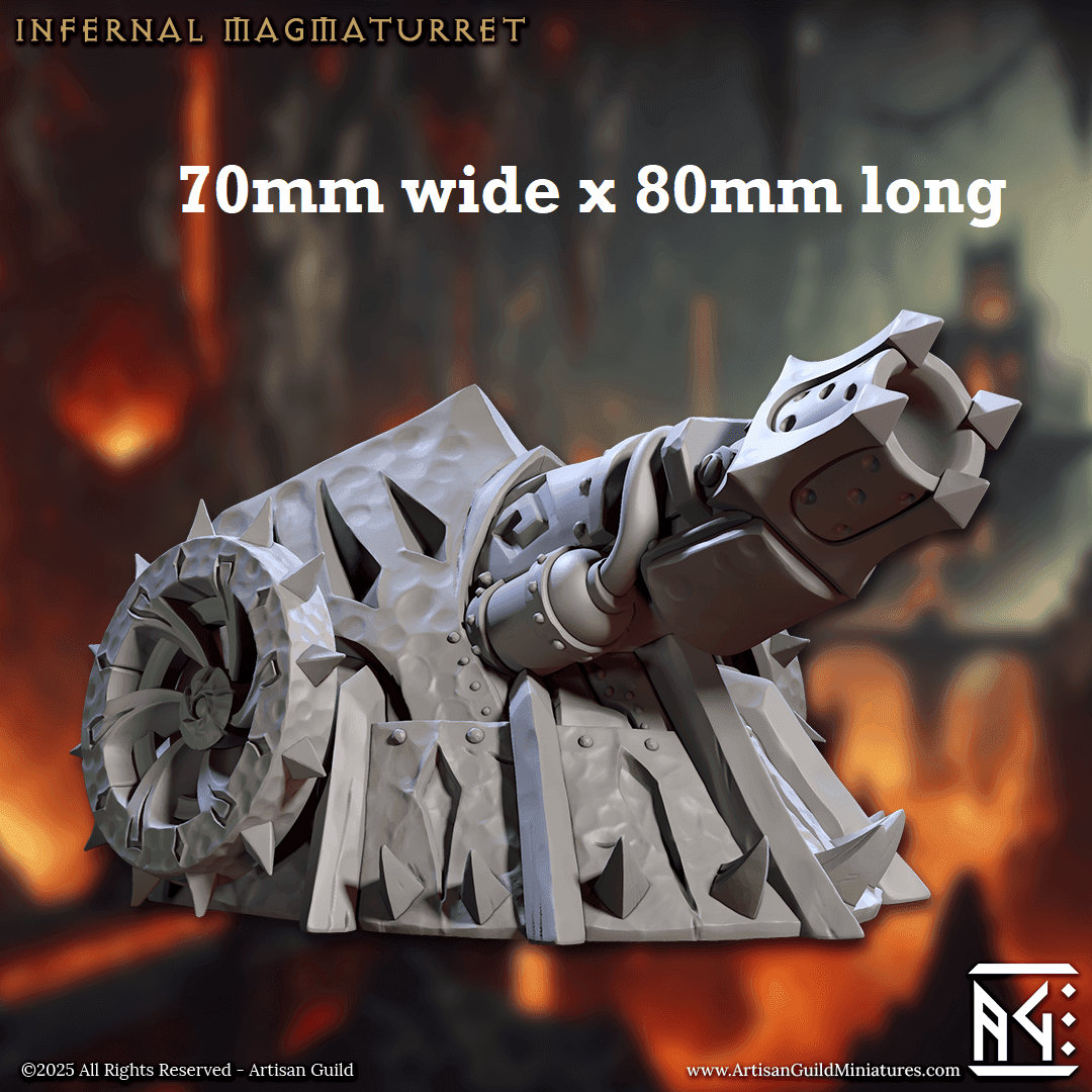 Infernal Magmaturret (Cannon Terrain) -
