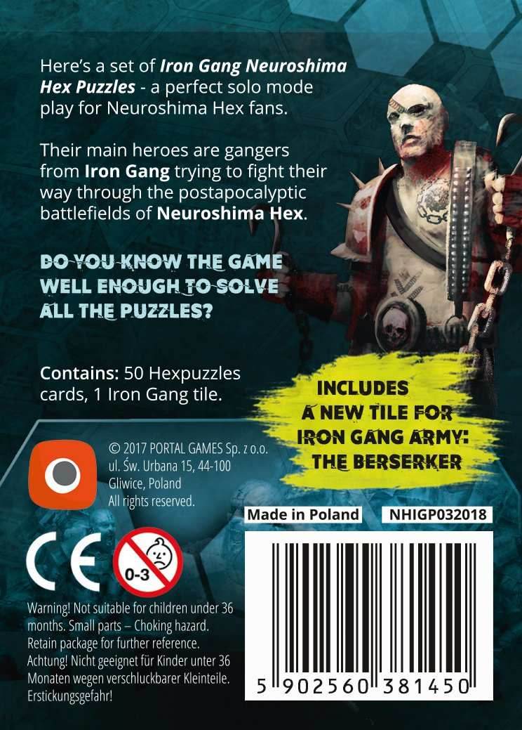 Neuroshima Hex: Iron Gang Puzzle -