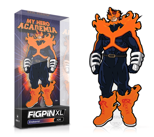 FiGPiN XL: My Hero Academia - Endeavor #X26 -