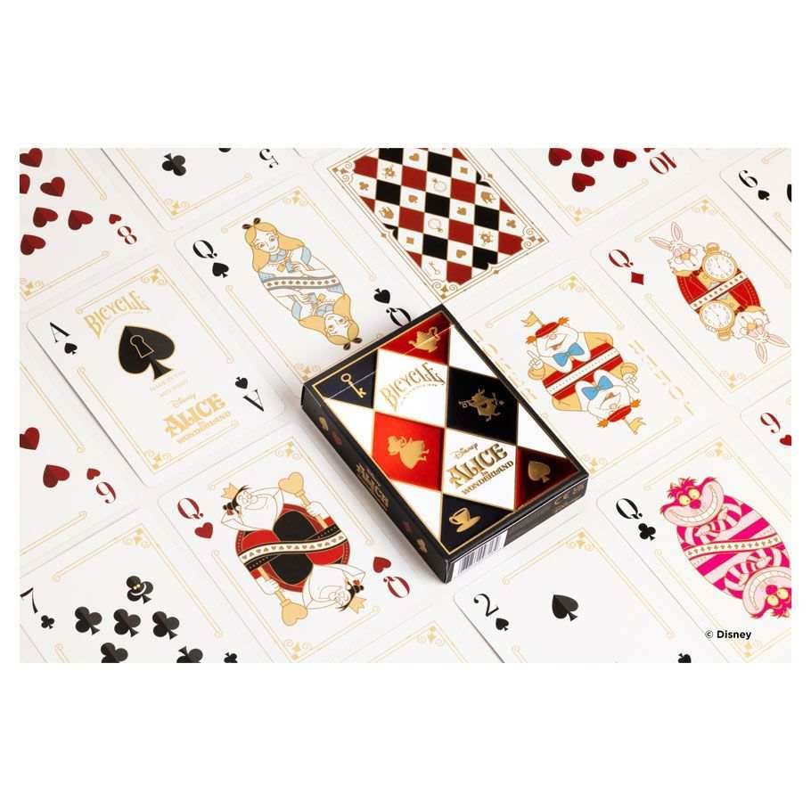 Bicycle Alice in Wonderland Playing Cards -