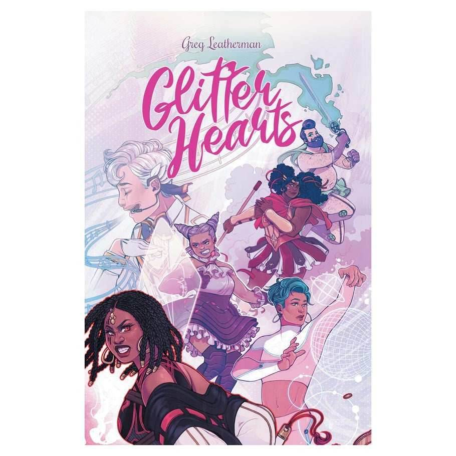 Glitter Hearts -