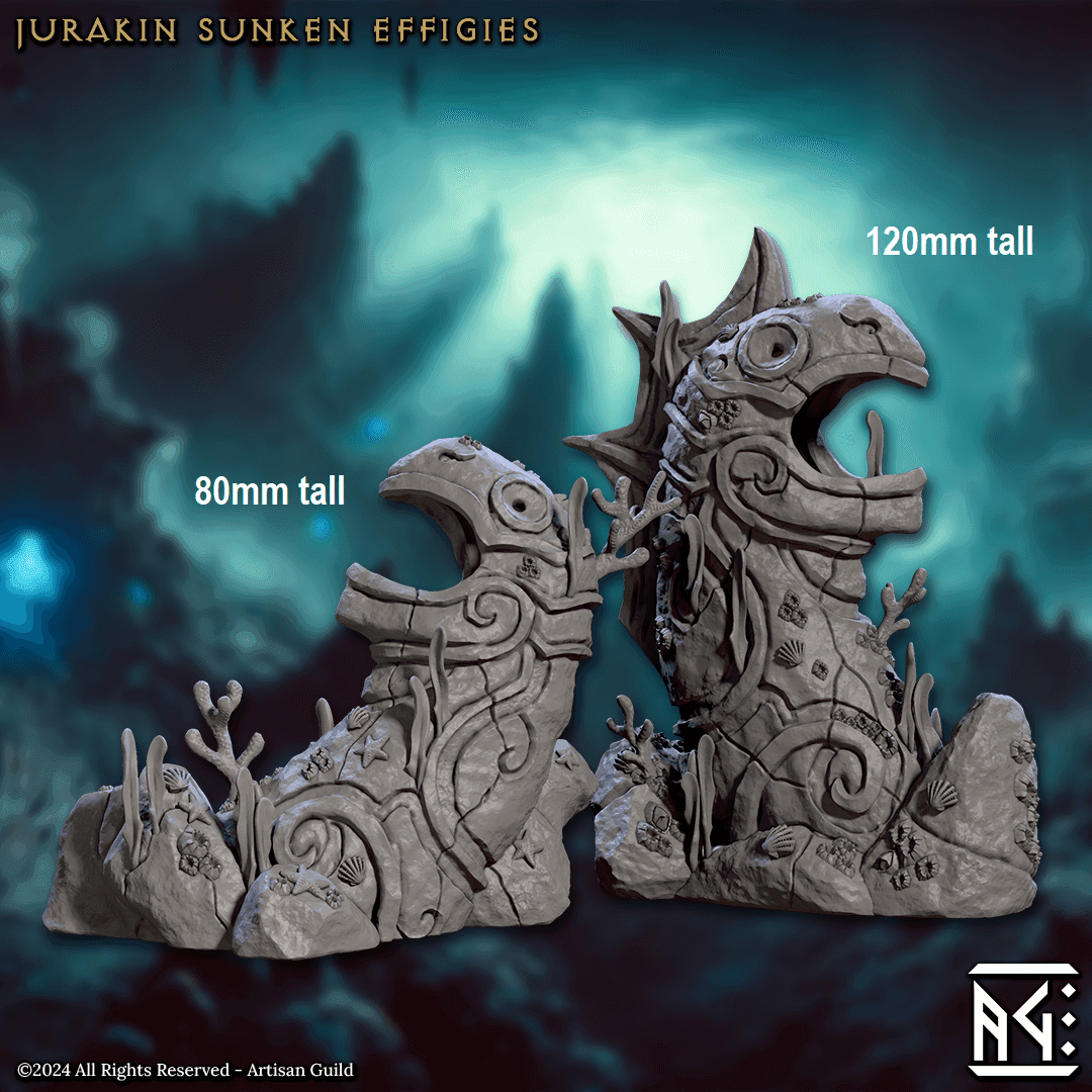 Jurakin Sunken Effigies (Scatter Terrain) -