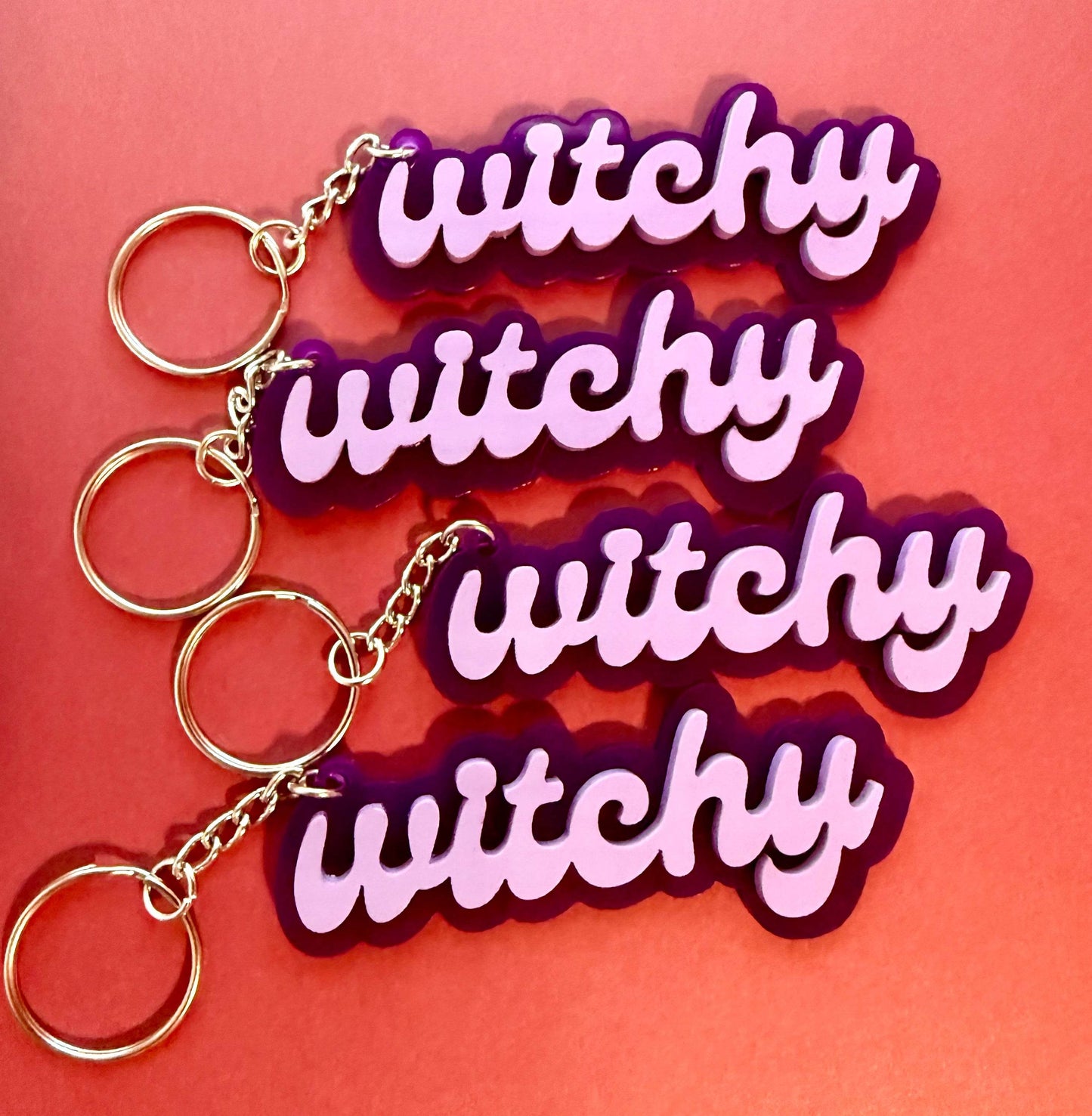Witchy Keychain -