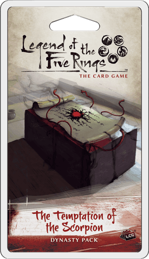 Legend of the Five Rings LCG: The Temptation of the Scorpion Dynasty Pack -