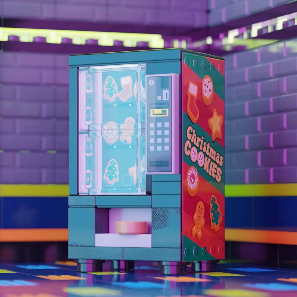 Christmas Cookies - Custom Vending Machine -