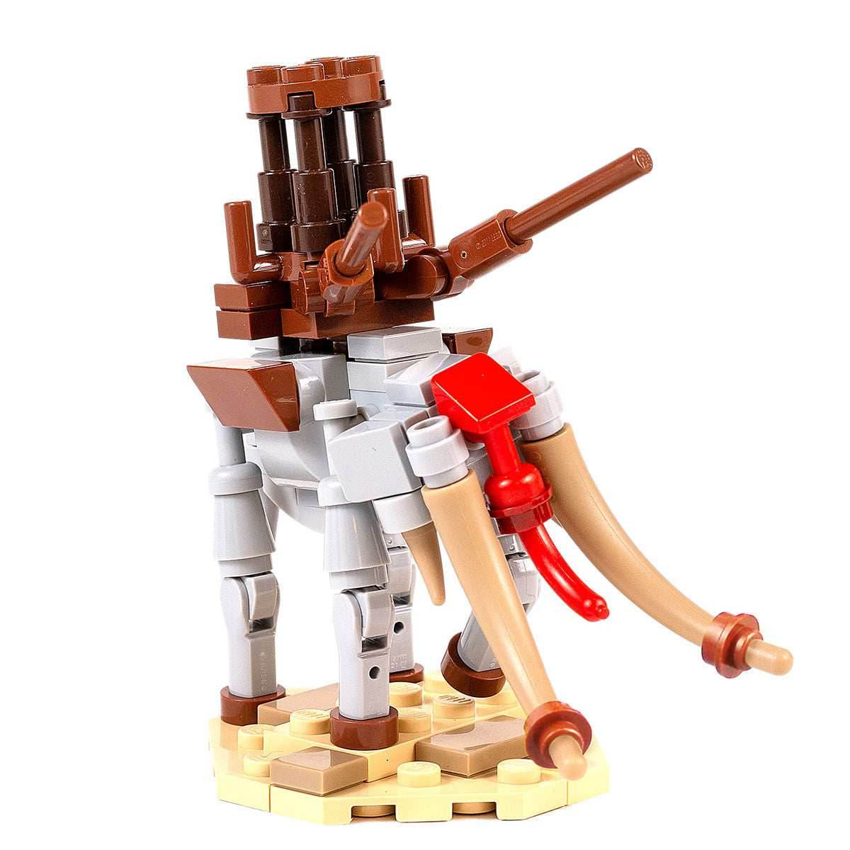 Mini Oliphant - Custom Lord of the Rings Mini Building Set made using LEGO parts -