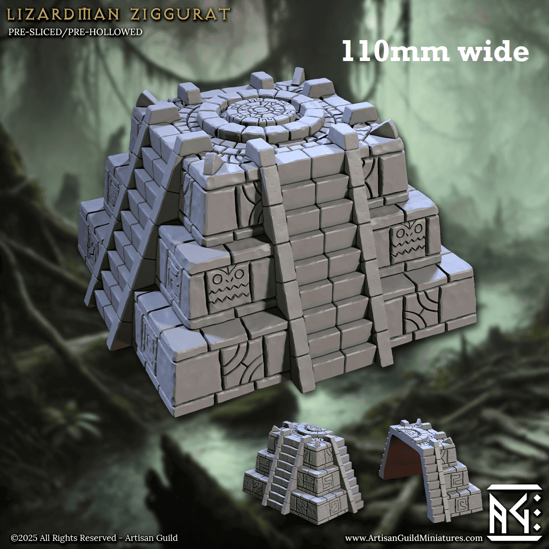 Lizardman Ziggurat (Terrain) -