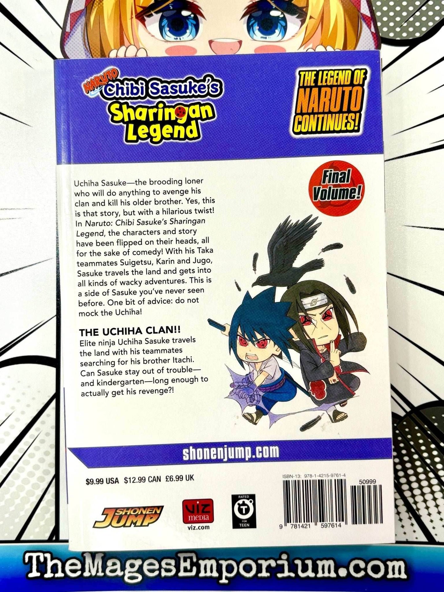 Naruto Chibi Sasuke's Sharingan Legend Vol 3 -