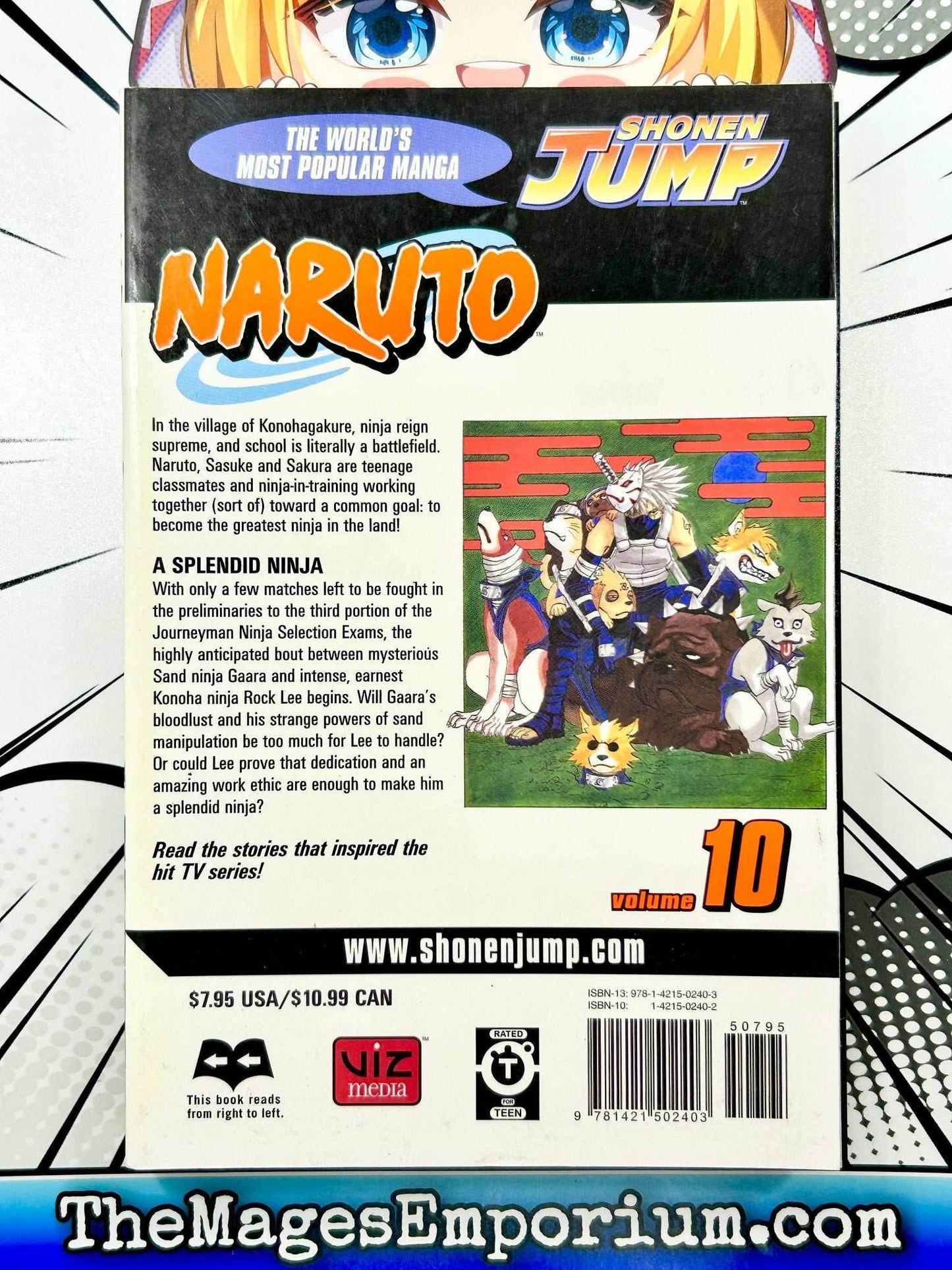 Naruto Vol 10 -