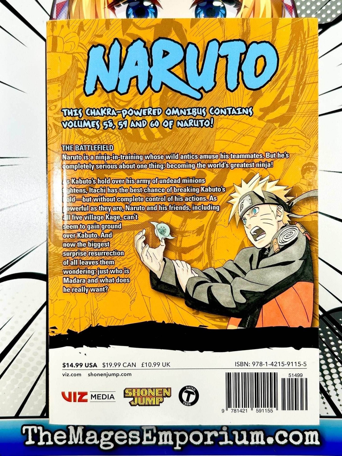 Naruto Vol 58-60 Omnibus -