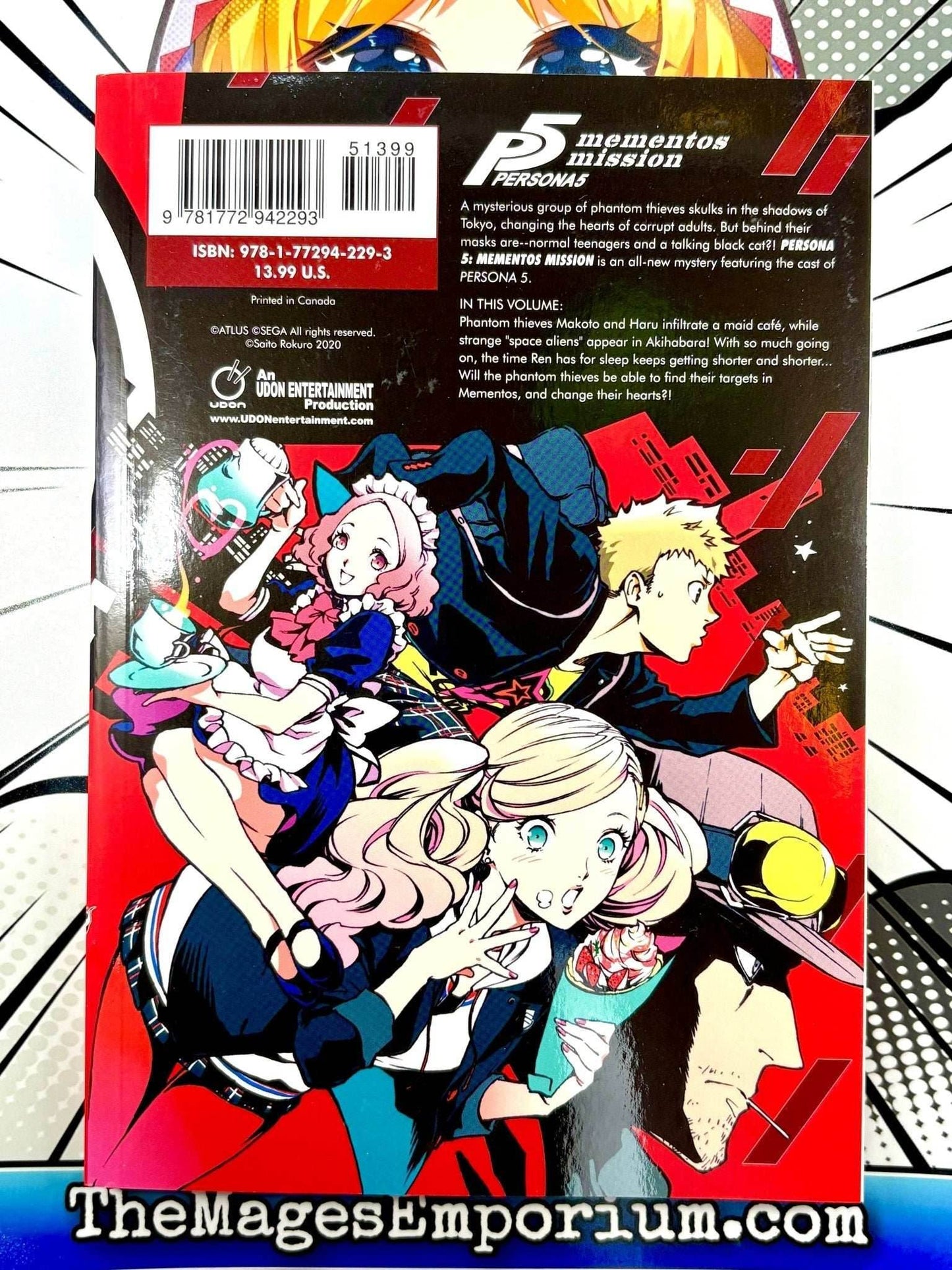 Persona 5 Mementos Mission Vol 2 Barnes and Noble Edition -
