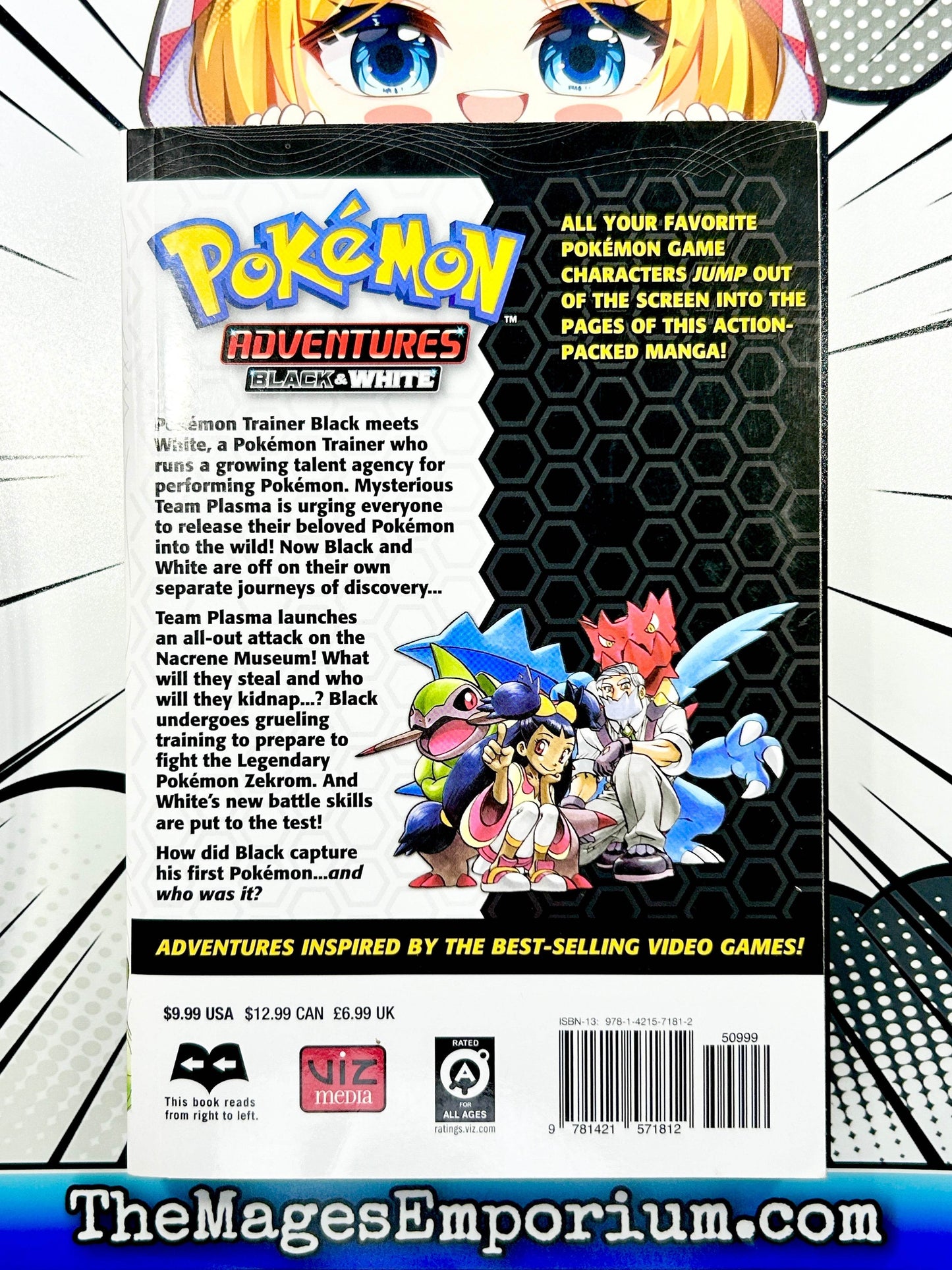 Pokemon Adventures Black and White Vol 6 -