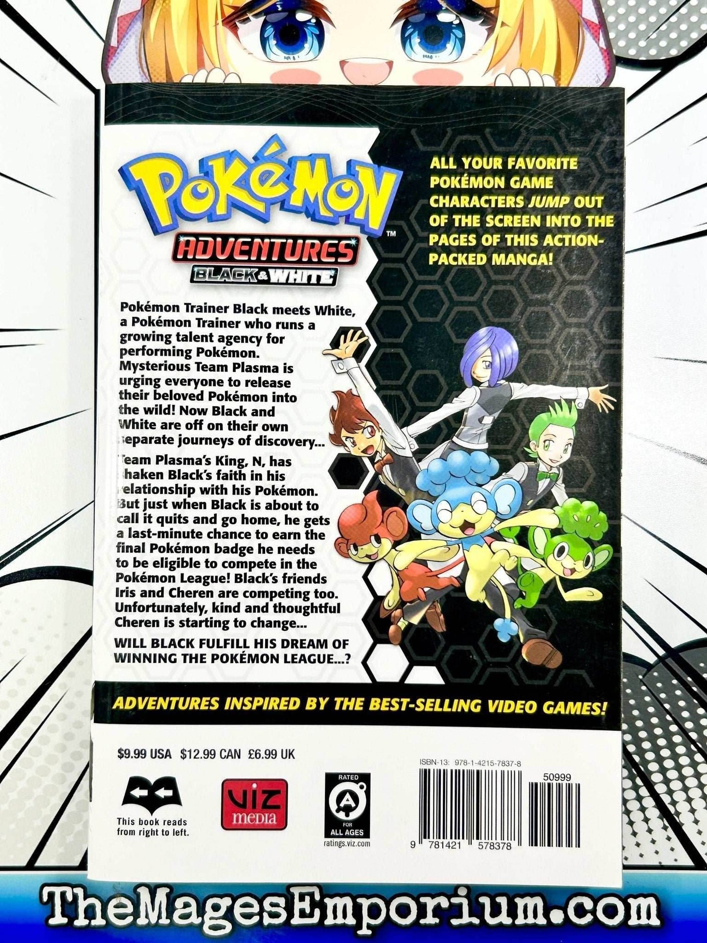 Pokemon Adventures Black and White Vol 8 -