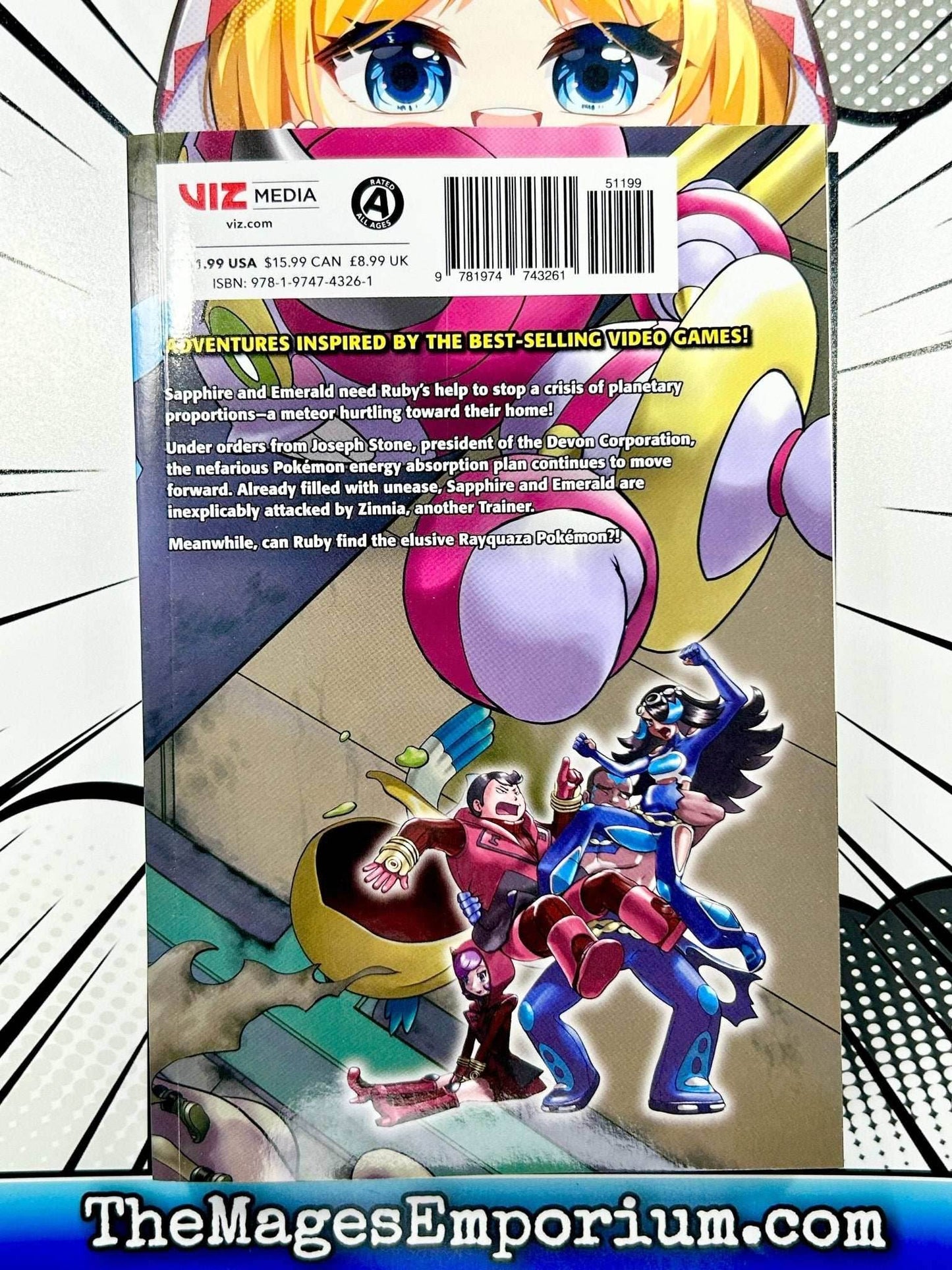 Pokemon Adventures Ruby and Sapphire Vol 2 BRAND NEW RELEASE -