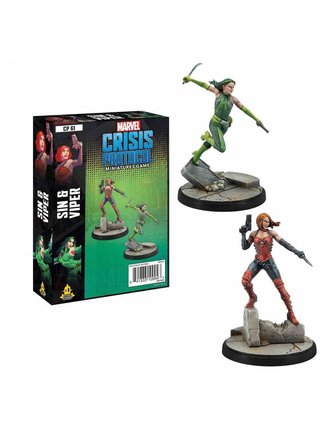Marvel Crisis Protocol: Sin and Viper -