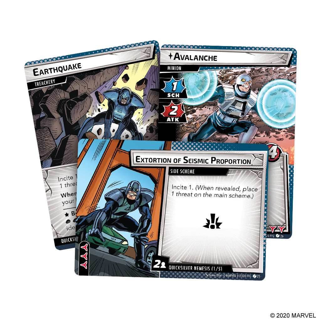 Marvel Champions LCG: Quicksilver Hero Pack -