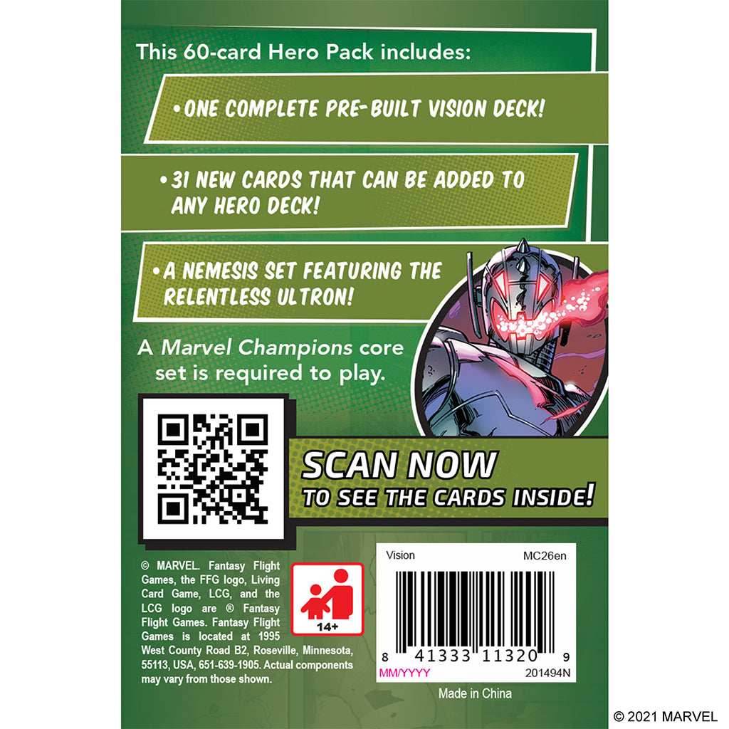 Marvel Champions LCG: Vision Hero Pack -