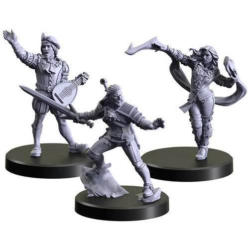 The Witcher RPG: Characters 1 - Geralt, Yennefer, Dandelion -