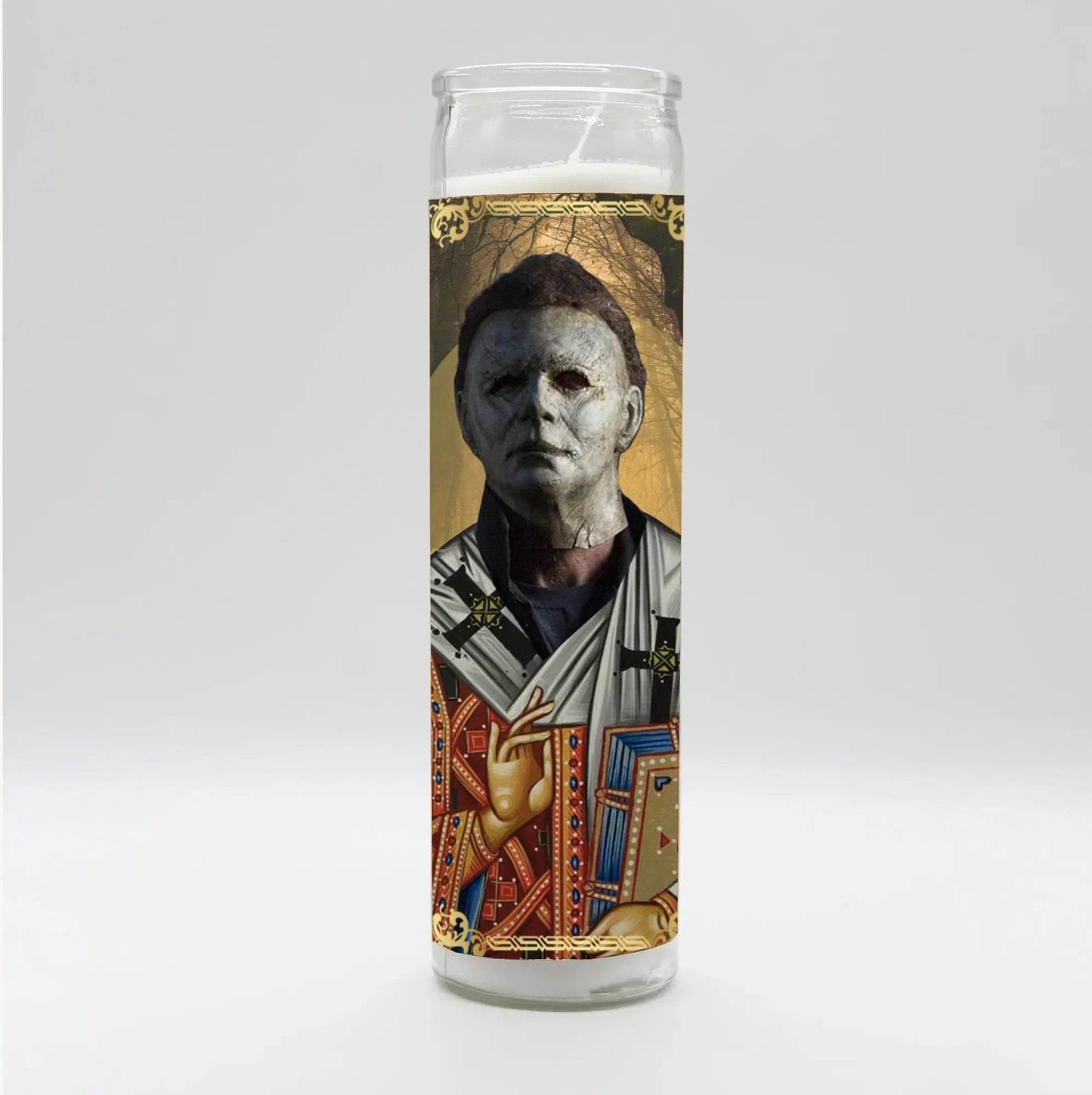 Saint Halloween Candle -