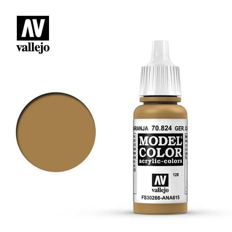Model Color: German Camouflage Ochre Orange (17ml) -
