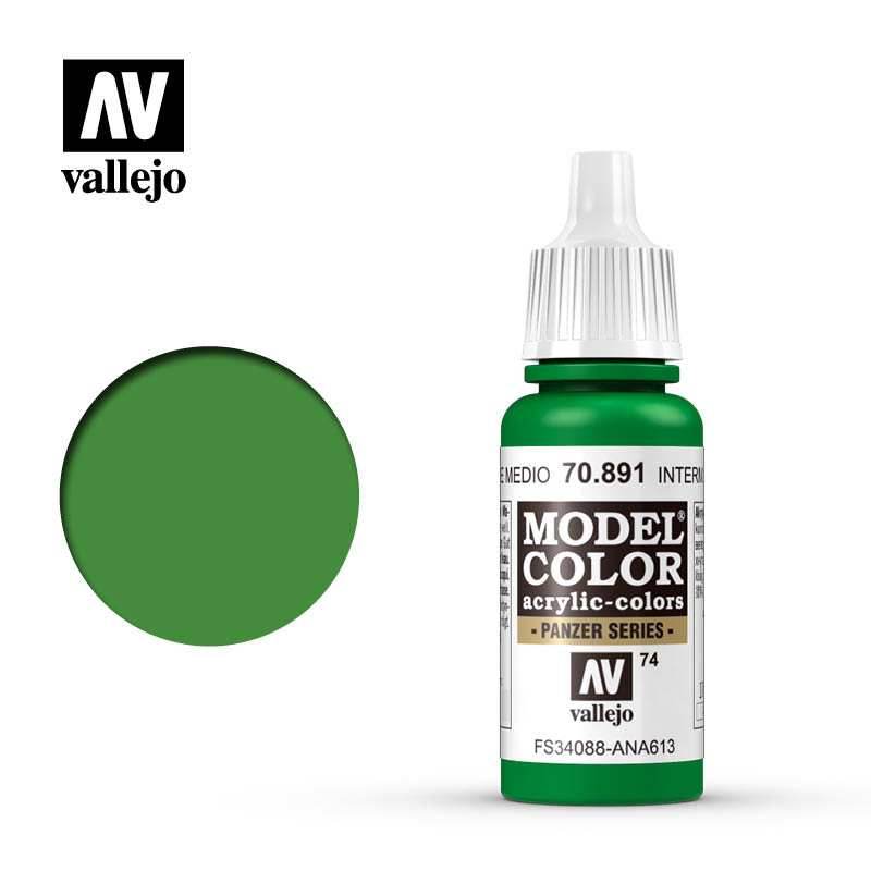 Model Color: Intermediate Green (17ml) -