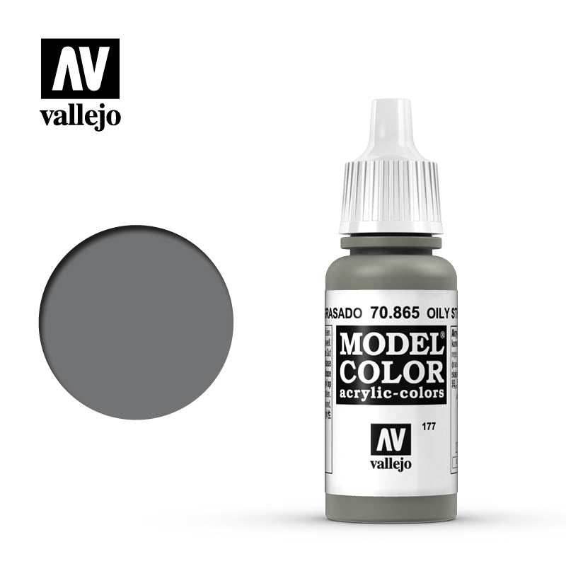 Model Color: Oily Steel (17ml) -