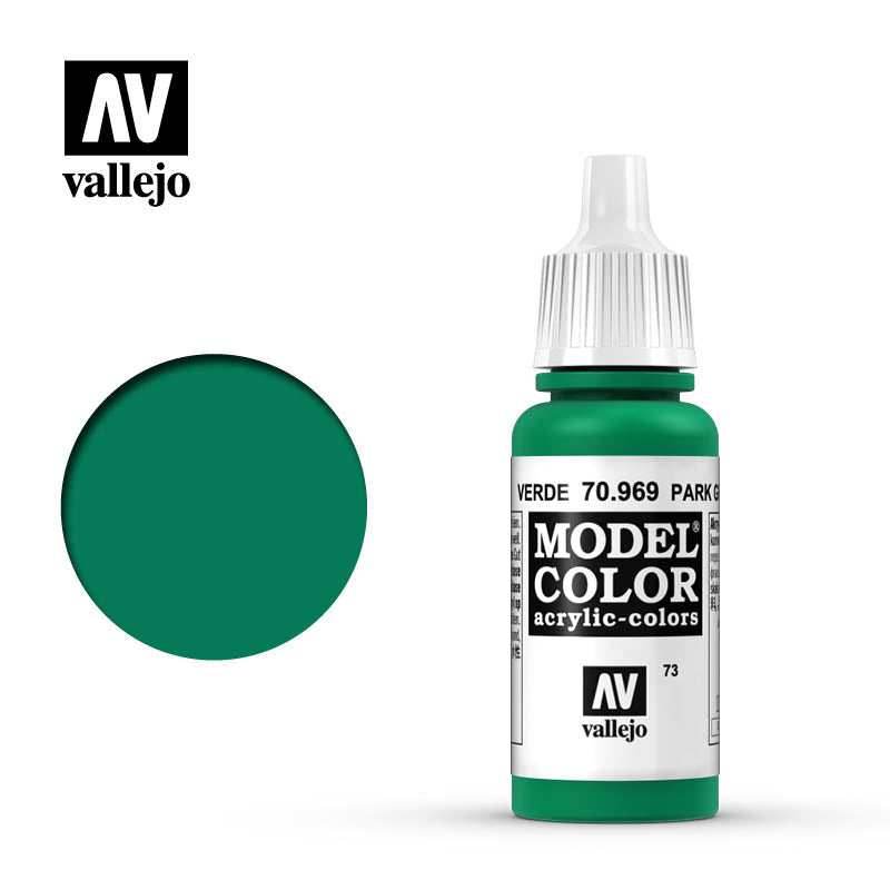 Model Color: Park Green Flat (17ml) -