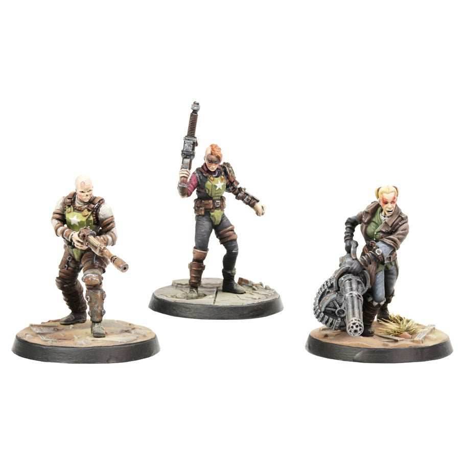 Fallout: Wasteland Warfare - Raiders - Ack-Ack, Sinjin & Avery -