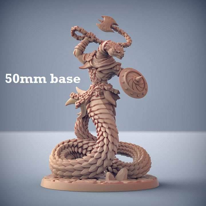 Nagarot Crawler: Sculpt B (Goliath Yuan-ti Warrior) -
