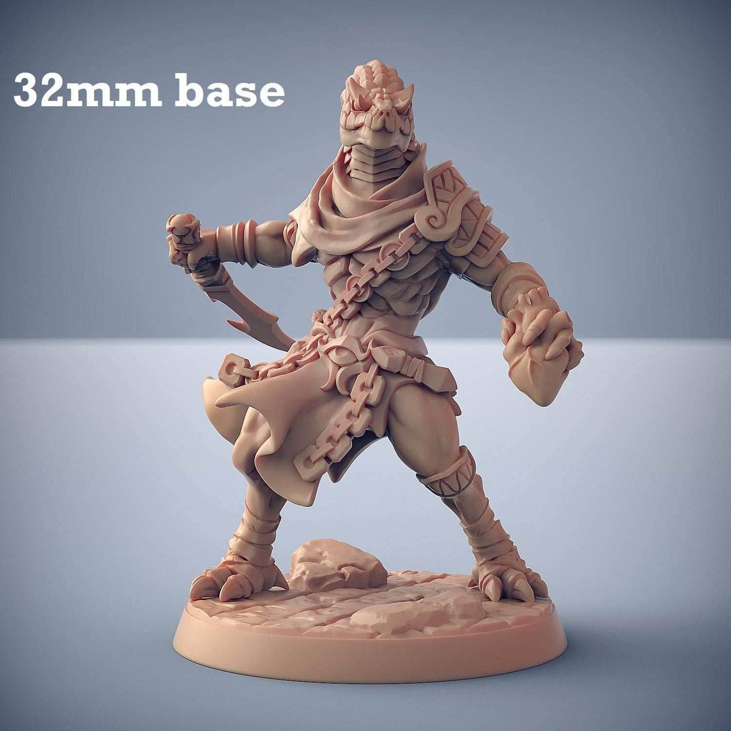 Nagarot Thrall: Sculpt C (Male Yuan-ti Warrior) -