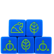 Ashes: Natural Dice 5-Pack -