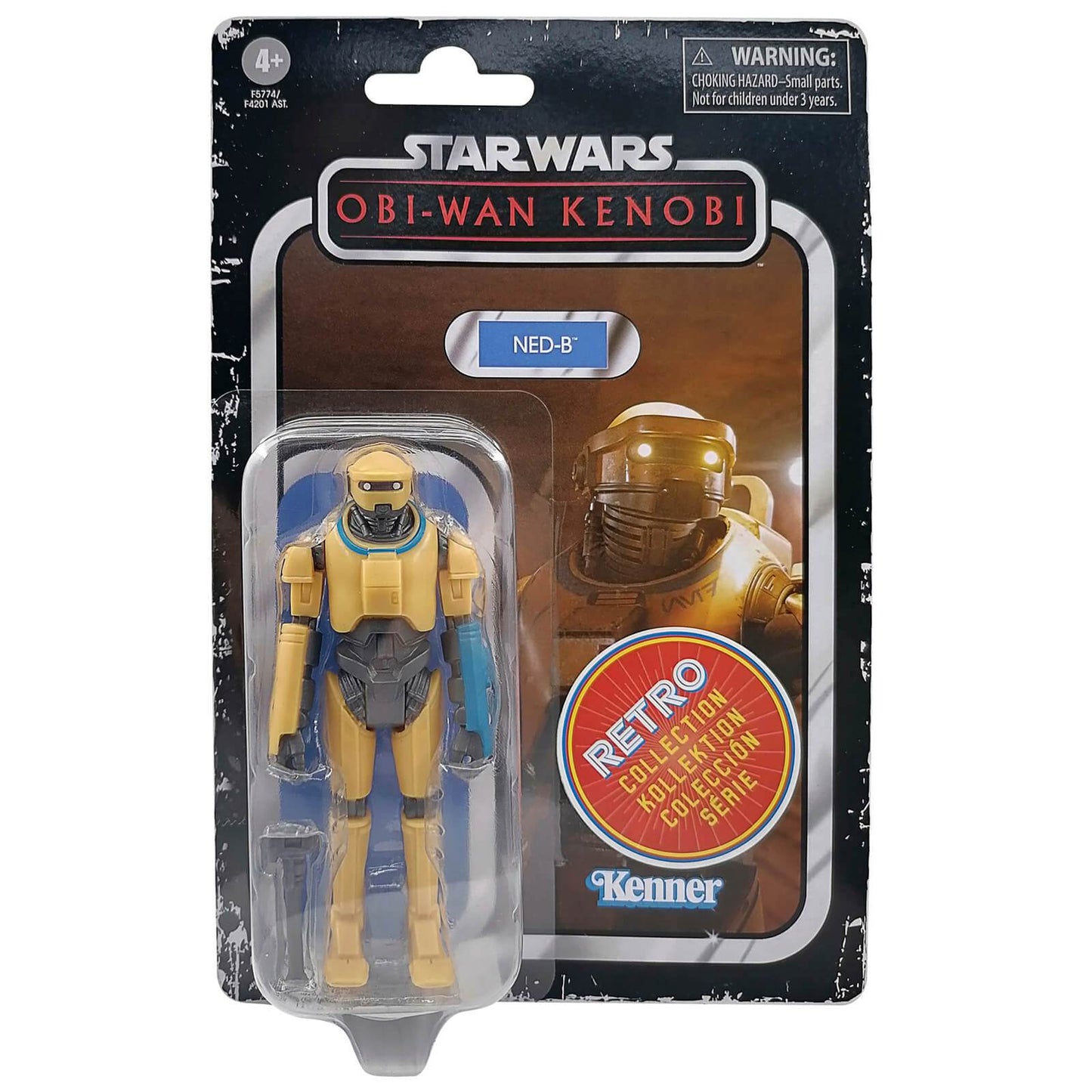 NED-B Hasbro Star Wars Retro Collection Obi-Wan Kenobi Figure -