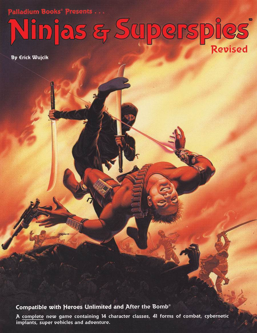 Ninjas and Superspies hardcover (revised) -