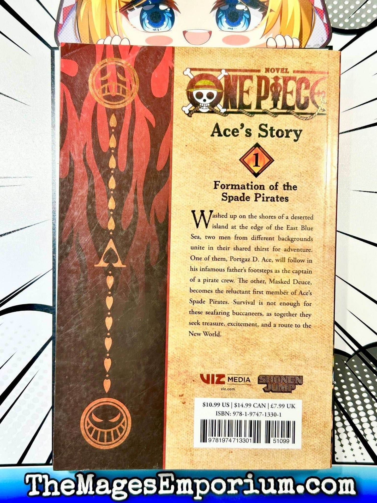 One Piece Ace's Story Vol 1 Light Novel -