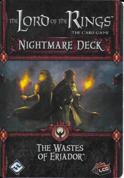 Lord of the Rings LCG: The Wastes of Eriador Nightmare Deck -
