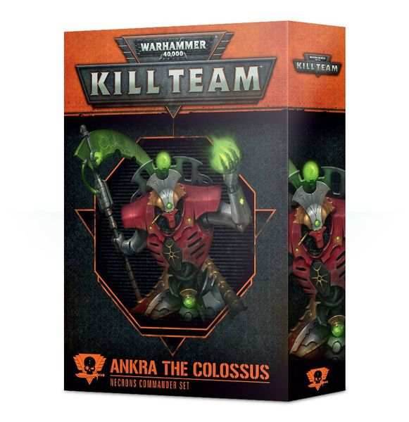 Kill Team: Ankra the Colossus Necrons Commander Set -