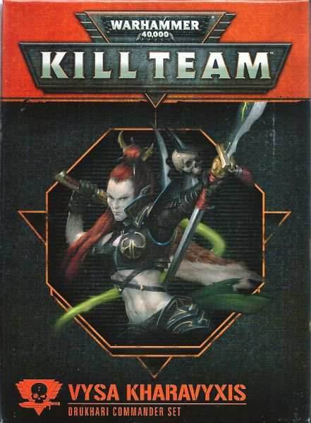 Kill Team: Vysa Kharavyxis Drukhari Commander Set -