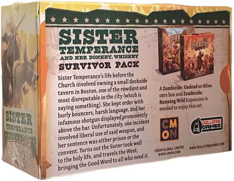 Zombicide: Undead or Alive - Sister Temperance Kickstarter Exclusive Survivor -