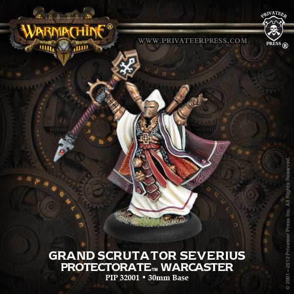 Warmachine: Protectorate of Menoth Grand Scrutator Severius -