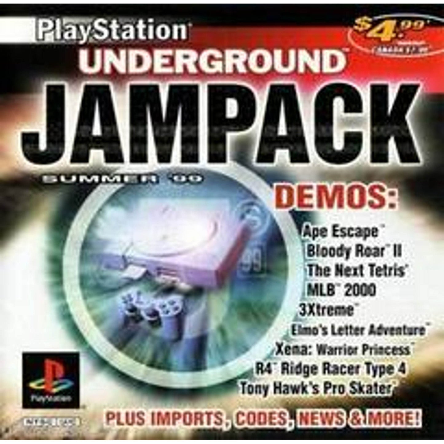 PlayStation Underground Jampack Summer 99 - PlayStation -