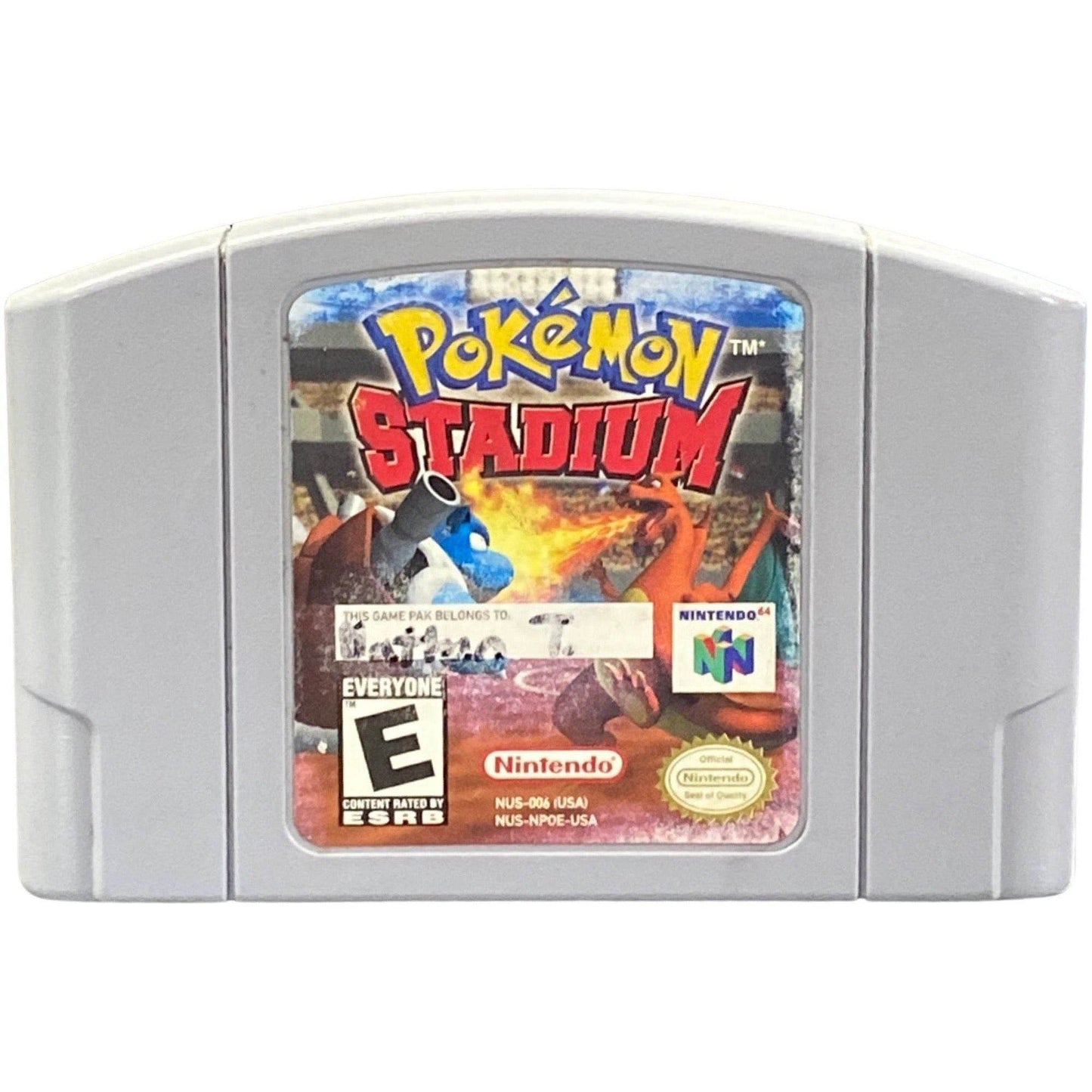 Pokemon Stadium - Nintendo 64 (GAME ONLY) -