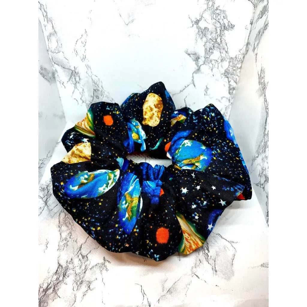 Black Planet Galaxy Scrunchie -