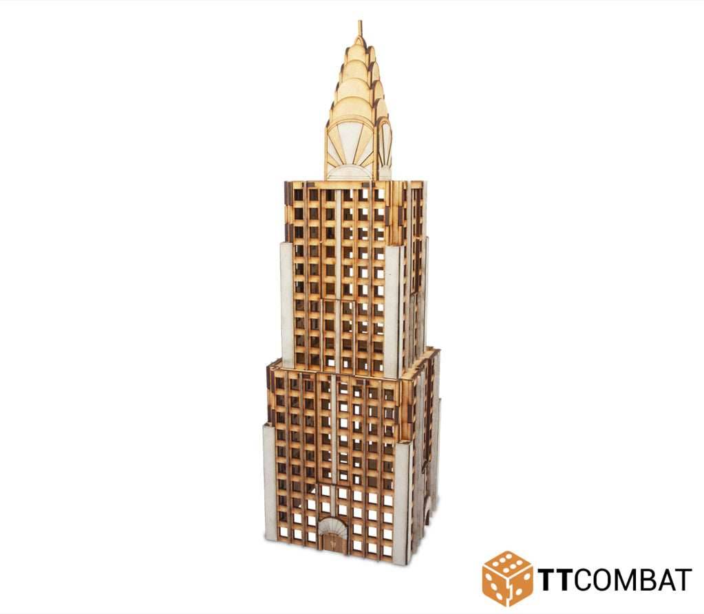 TTCombat 10mm Terrain: Sci-fi Scenics - Chrysar Building -