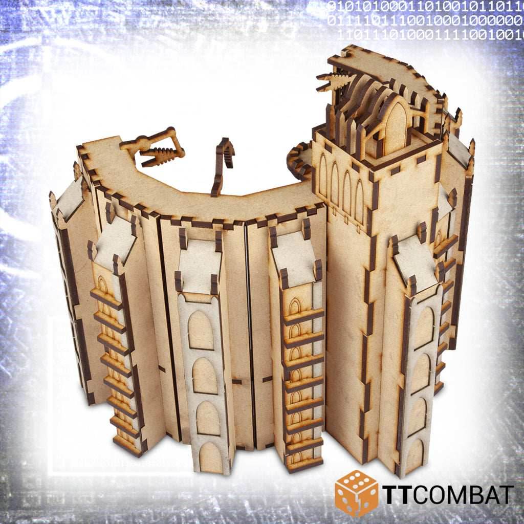 TTCombat 10mm Terrain: Sci-fi Scenics - Shrine Mechanica -