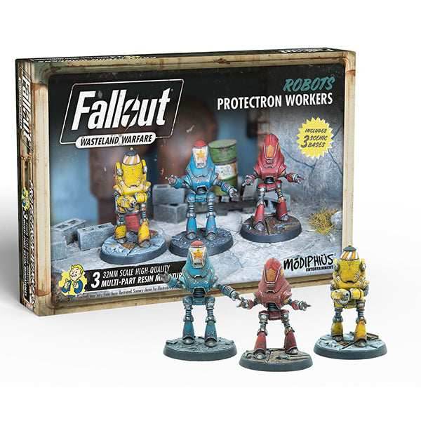 Fallout: Wasteland Warfare - Robots - Protectron Workers -