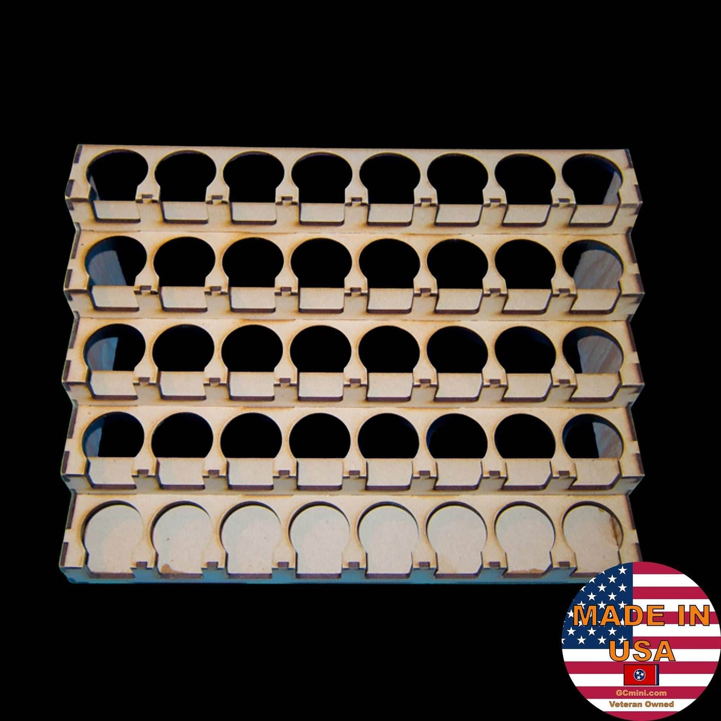 Paint Rack - 34mm Designed for GW and Citadel Paint Pots -