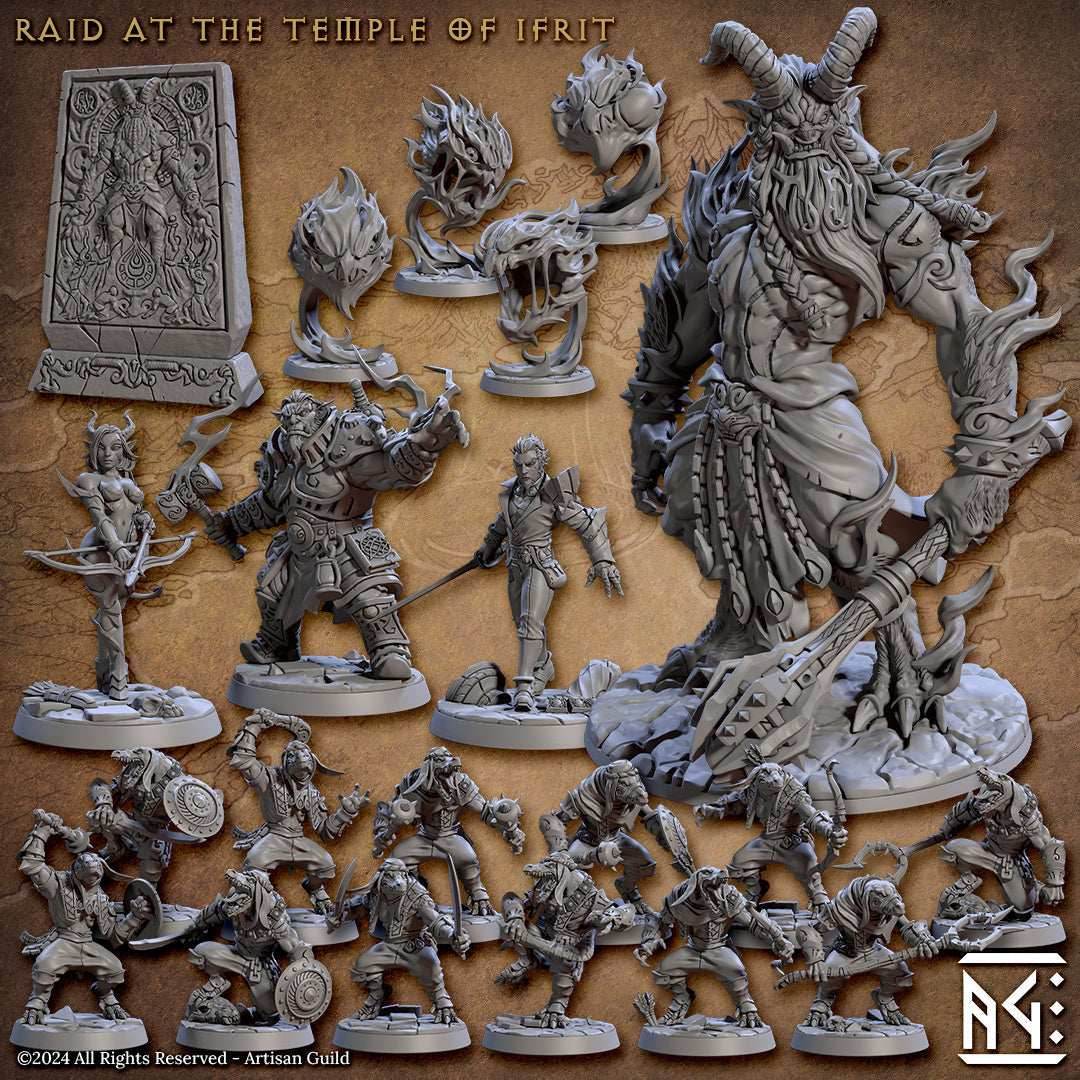Raid at the Temple of Ifrit: Complete Set -