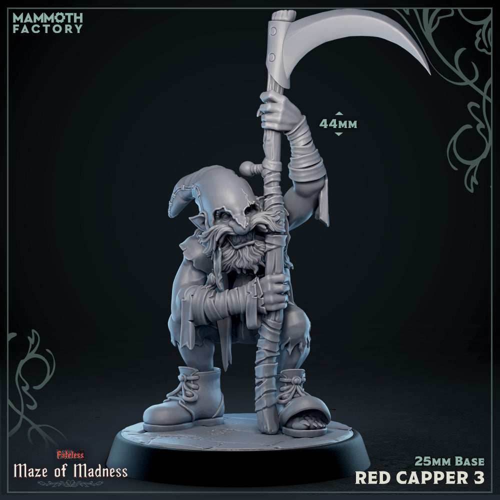 Red Capper 3 (Creepy Gnome) -